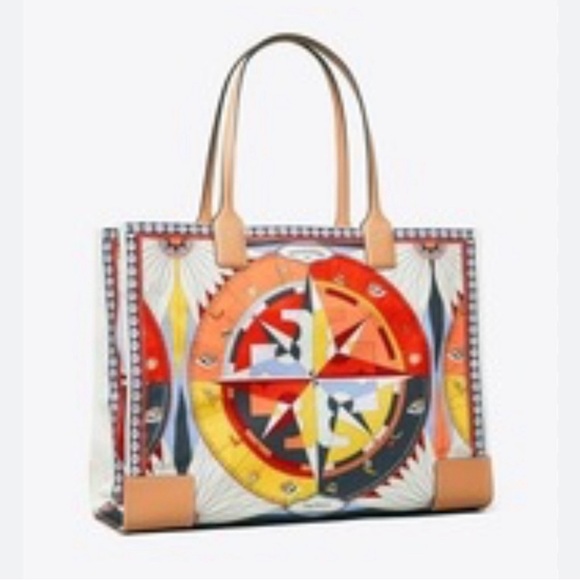 Tory Burch Ella tote - compass design pristine condition - Picture 6 of 6